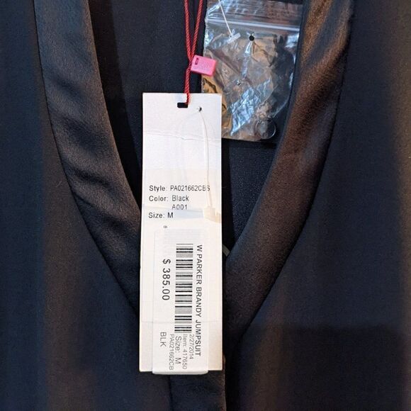 Nwt parker | brandy racerback crepe jumpsuit - Picture 8 of 11